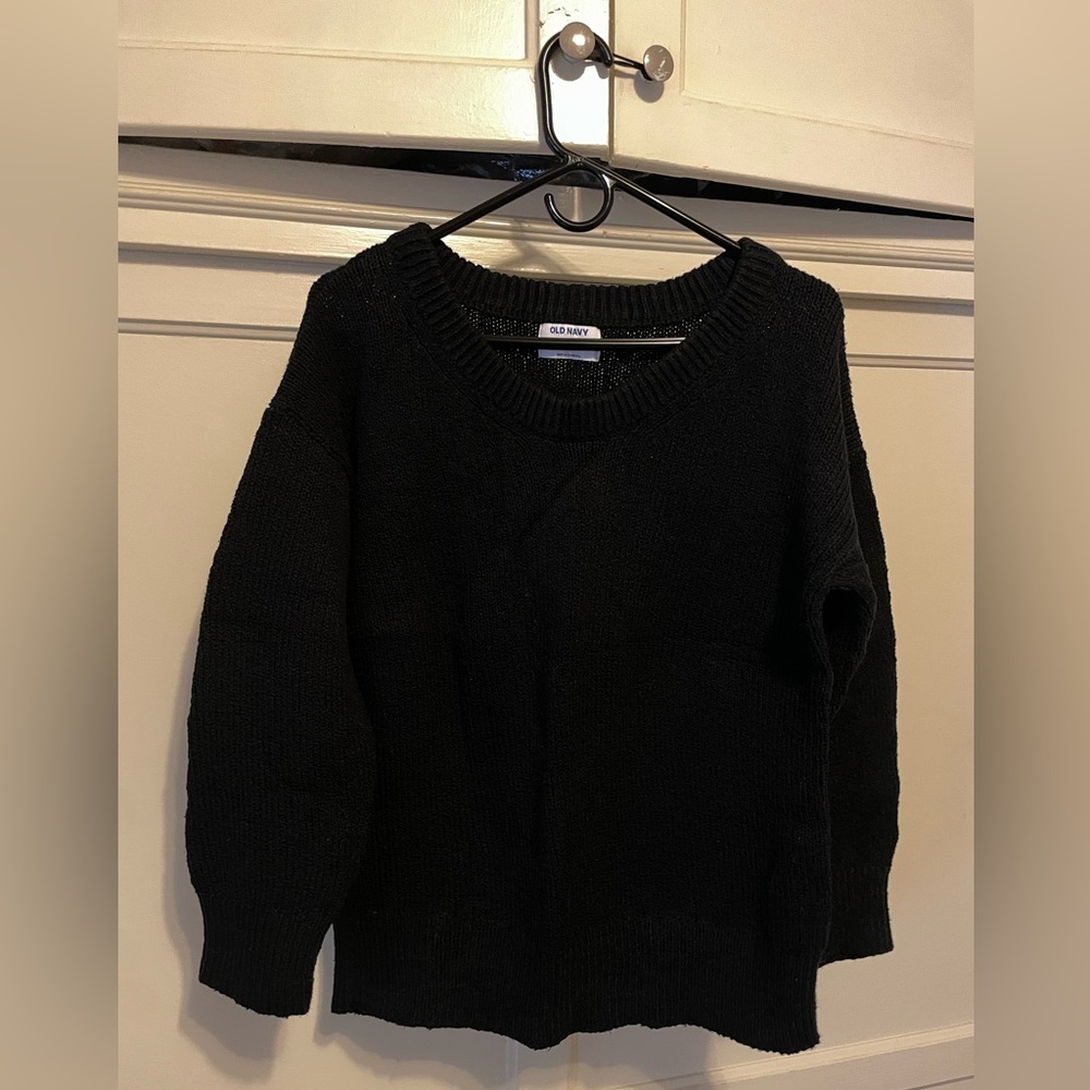 Old navy black knit sweater